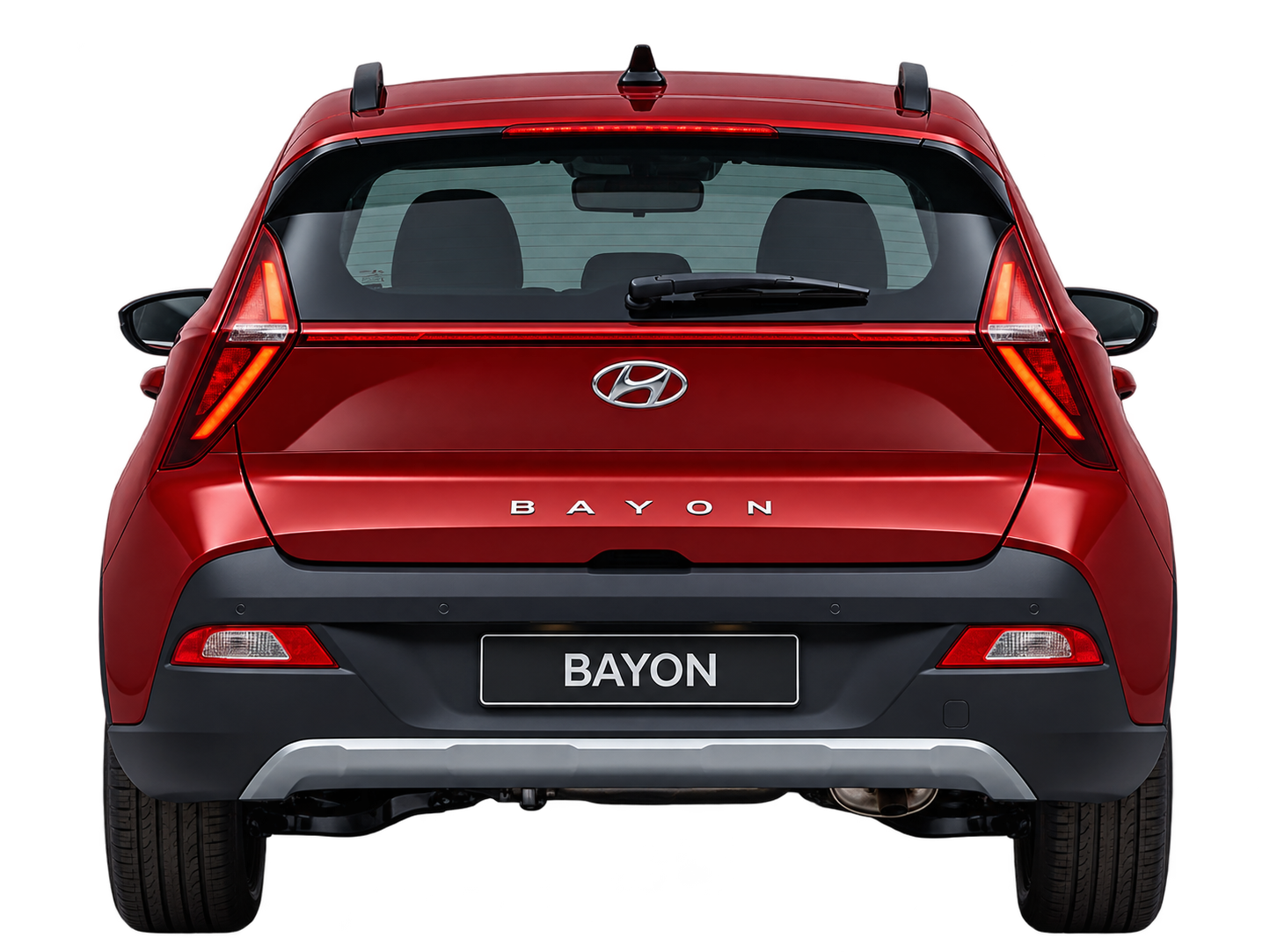 Hyundai Bayon rear view